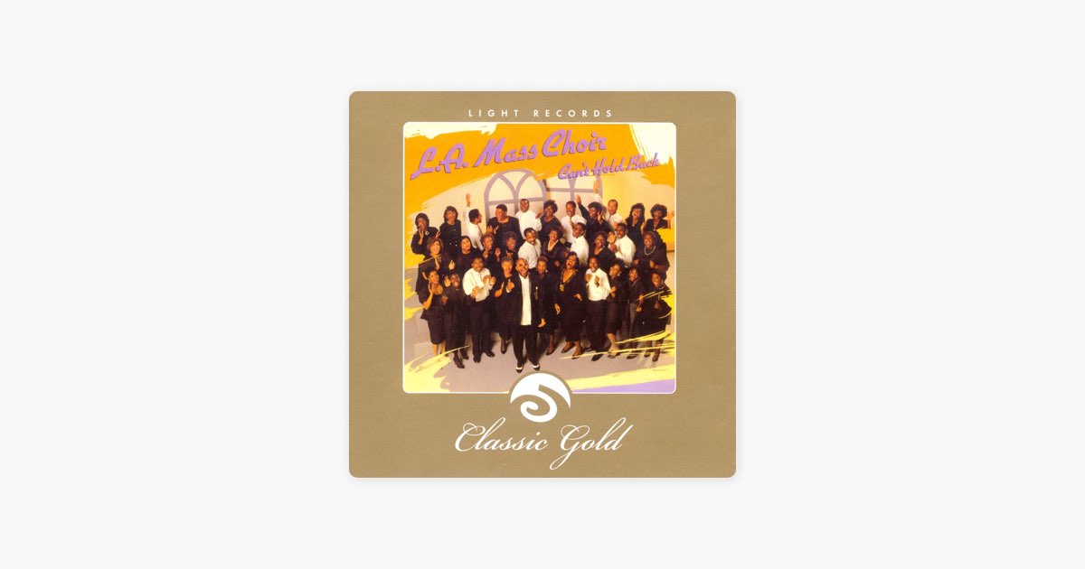 Classic Gold: Can't Hold Back album cover