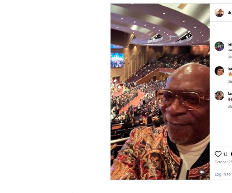 Tony with Leon Lacey at West Angeles COGIC